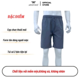 Quần Short Nam Aristino ASO111AS3 sóc thể thao màu xám 37