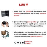 Quần Lót Nam Owen QLB242511 màu đen kiểu dáng sịp đùi chất liệu polyamide