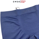 Quần Lót Nam Owen QLB242512 màu xanh tím than kiểu dáng sịp đùi chất liệu polyamide