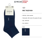 Tất Nam Owen TA221434 vớ cổ trung chất liệu cotton