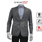 Áo Demi - Blazer Owen BL231720 MÀU XÁM  Dáng slimfit vải polyester