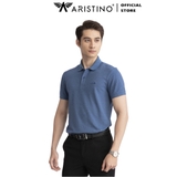 Áo Thun Polo Nam Cổ Bẻ Aristino APSR11 Màu: Đen 9, Trắng 6, Xanh cổ vịt 52