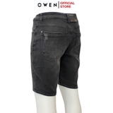 Quần Short Nam Owen SJ231825 màu xám nhạt dáng Slim Fit chất liệu cotton