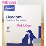 Combo 5 vòng đeo cổ Fleadom trị ve, bọ chét trên chó mèo