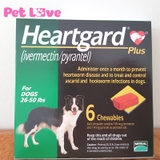 1 viên Heartgard phòng trị giun tim, giun đũa, giun móc (chó từ 11,5 - 22,5 kg)