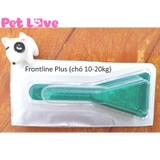 1 tuýp Frontline Plus nhỏ gáy trị ve, rận, bọ chét (chó từ 10- 20kg)