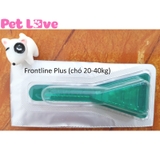 1 tuýp Frontline Plus nhỏ gáy diệt ve rận, bọ chét (chó 20 - 40kg)