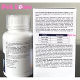 Natural Pet bổ sung dinh dưỡng và Glucosamine hỗ trợ xương khớp cho chó mèo (1 hộp x 60 viên)