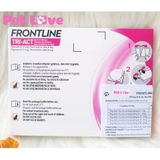 FRONTLINE TRIACT diệt ve rận, ruồi muỗi (chó từ 5-10kg, 1 hộp x 3 tuýp)