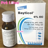 Thuốc pha tắm hoặc phun xịt trị ghẻ, ve rận trên chó - Bayticol