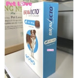 Thuốc Bravecto trị ghẻ, viêm da, ve rận (chó từ 20 - 40kg)