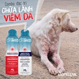 OXYMED (MỸ) TRỊ NGỨA, VẢY GÀU, ĐỐM ĐỎ, RỤNG LÔNG CHÓ MÈO