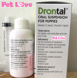Thuốc uống trị giun trên chó con - Drontal® Oral Suspension for Puppies