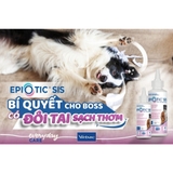 Dung dịch vệ sinh tai chó Epiotic (Virbac, Úc, mẫu mới)