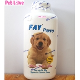 Phấn Fay Puppy khử mùi, tắm khô cho chó (120g)