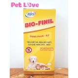 Thuốc xịt trị ghẻ, ve, rận, bọ chét trên chó mèo - Bio Finil