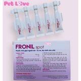 Combo 10 hộp FRONIL SPOT - phòng trị ve, bọ chét trên chó