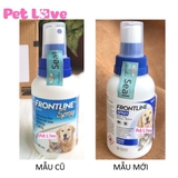 Thuốc xịt trị ve, rận, bọ chét cho chó, mèo - Frontline Spray