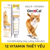 Gel dinh dưỡng cung cấp vitamin, hỗ trợ miễn dịch cho mèo  (GimCat, Đức)