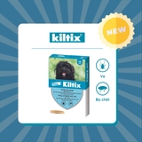 Vòng đeo cổ Kiltix diệt ve, bọ chét (chó dưới 20kg)