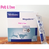 5 hộp Megaderm (28 gói/ hộp) giúp mượt lông da, tăng cường sức khỏe chó mèo