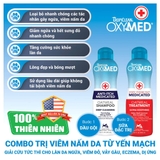 OXYMED (MỸ) TRỊ NGỨA, VẢY GÀU, ĐỐM ĐỎ, RỤNG LÔNG CHÓ MÈO