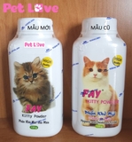 Phấn Fay Kitty khử mùi, tắm khô cho mèo (120g)