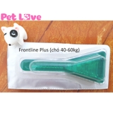 1 tuýp Frontline Plus nhỏ gáy trị ve, rận, bọ chét (chó từ 40- 60kg)