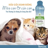 SỮA TẮM CHO CHÓ MÈO CÓ LÀN DA NHẠY CẢM, DỄ DỊ ỨNG (OXYMED, MỸ)