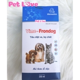 1 thùng VIME FRONDOG tiêu diệt ve rận, bọ chét chó mèo (16 chai)