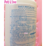 Daily Best (Mỹ, hộp 60 viên) bổ sung vitamin, men tiêu hóa và khoáng chất cho chó