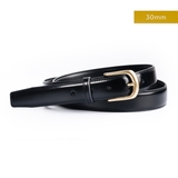 SLIM PATENT LEATHER BELT 30MM - BE02