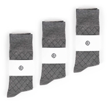 ARGYLE 3-PACK - GREY