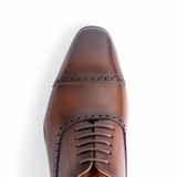 SEMI-BROGUES CHISEL TOE OXFORD - OF25