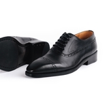 SEMI-BROGUES CHISEL TOE OXFORD - OF25