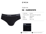 QUẦN LÓT TAM GIÁC QLBW221078