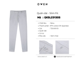 QUẦN KHAKI QKSL231305