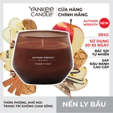 Nến ly bầu Yankee Candle mùi Autumn Wreath