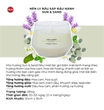 Nến ly bầu Yankee Candle mùi Sun & Sand