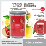 Nến thơm Yankee Candle, Nến ly tròn size L, Mùi Macintosh