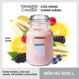 Nến thơm Yankee Candle, Nến hũ size L, mùi Pink Sand