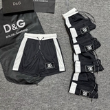 Quần short ngố đùi gió Dolce Gabbana Đen cạp sườn Trắng tag DG đùi new 2024 Like Auth 1-1 on web