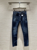 Quần Jean bò Dsquared2 Biker Xanh rách tag móc tròn vẩy sơn Like Auth 1-1 on web