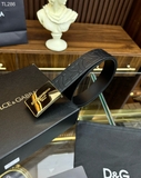Thắt lưng, dây nịt, belt Dolce Gabbana mặt vuông tráng gương vân chìm new 2024 fullbox Like Auth 1-1 on web