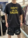 Áo phông T shirt Gallery Dept Đen chữ Vàng Like Auth on web
