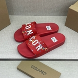 Dép lê quai ngang Dsquared2 icon quai loang sơn Like Auth on web fullbox bill thẻ