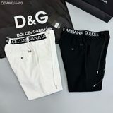 Quần short ngố đùi đũi Dolce Gabbana logo check cạp tag DG kim loại túi sau new 2024 Like Auth 1-1 on web