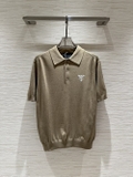 Áo polo len Prada logo thêu ngực Like Auth 1-1 on web