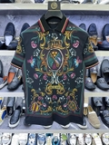 Áo polo Dolce Gabbana chìa khóa DG King họa tiết Like Auth 1-1 on web