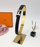 Thắt lưng, dây nịt, belt Hermes mặt trơn 18k dây nịt Đen sần kẻ chỉ Trắng 85-110cm fullbox Like Auth 1-1 on web